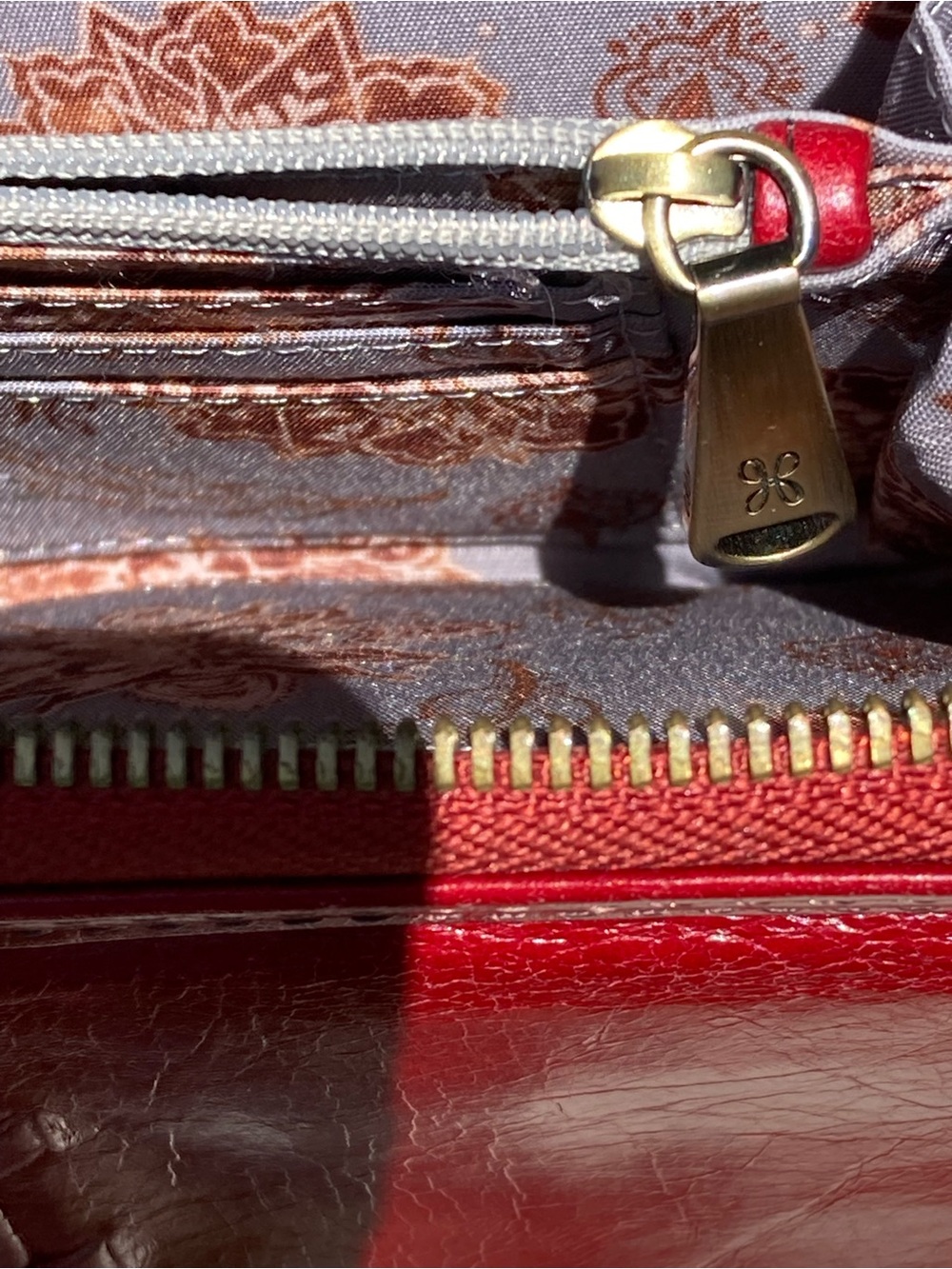 HOBO - Red Leather Wallet - Picture 4 of 6
